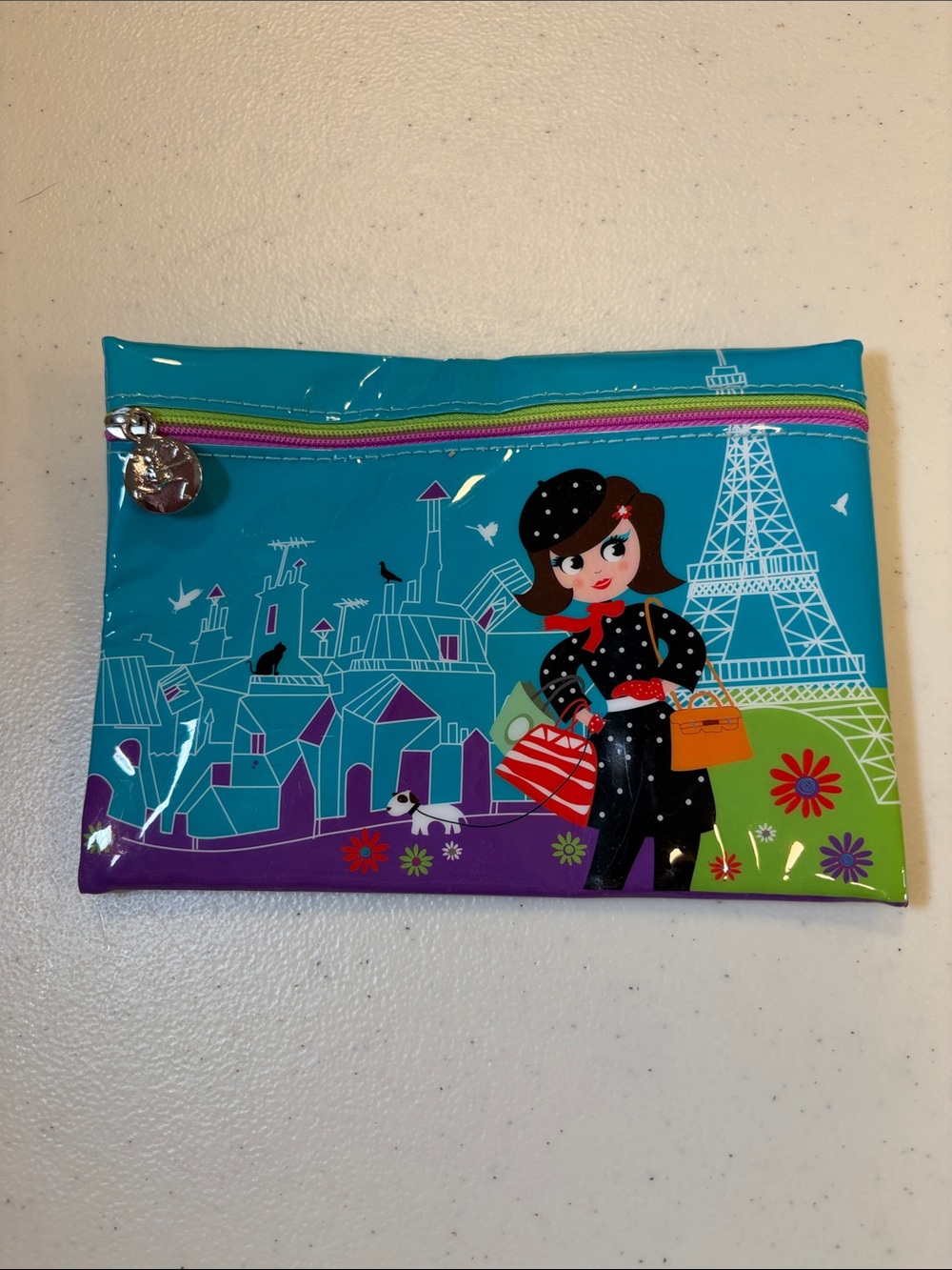 Pylones Parisian Wallet Cosmetic Bag